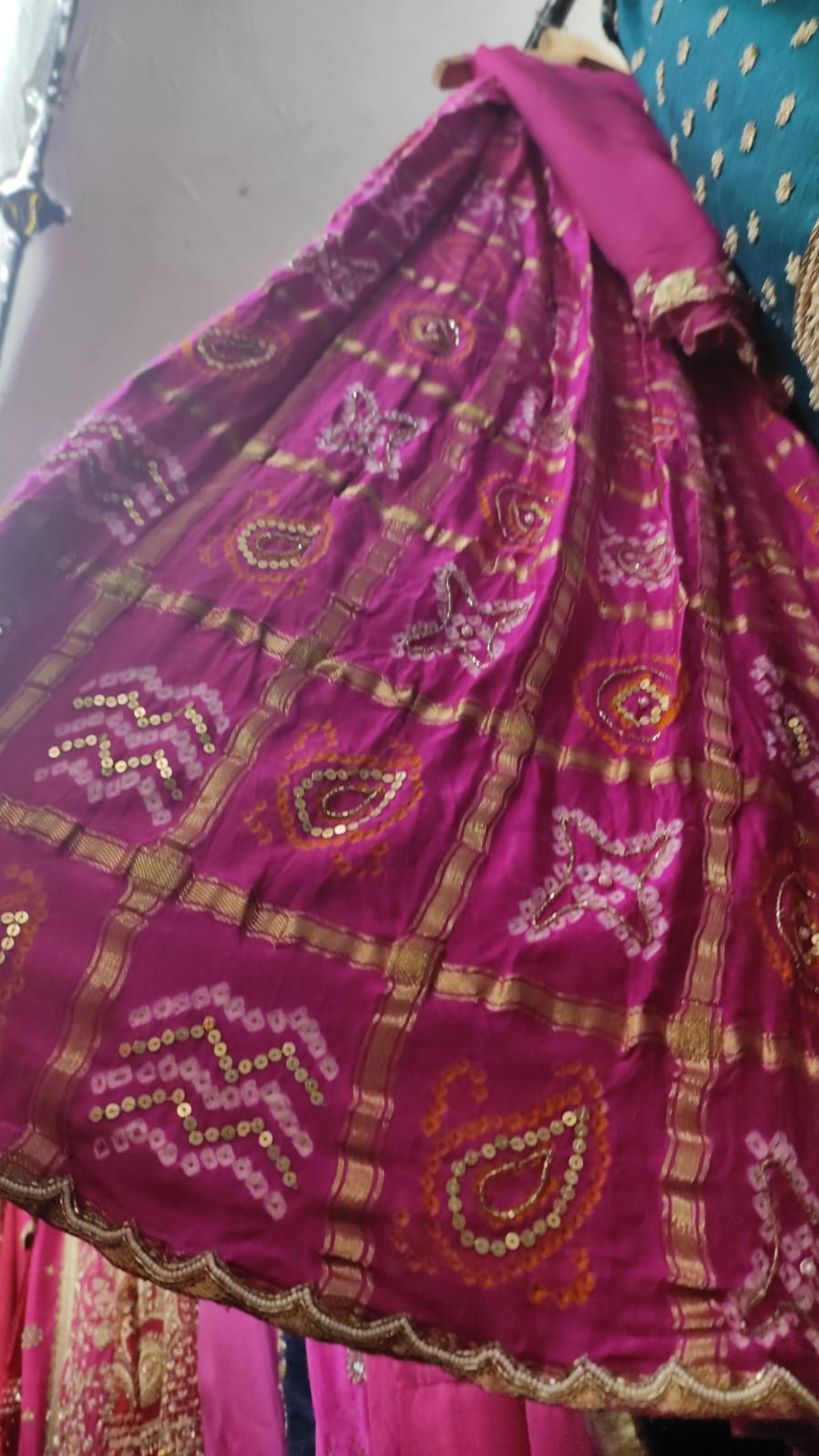  DARK PINK GHARCHOLA