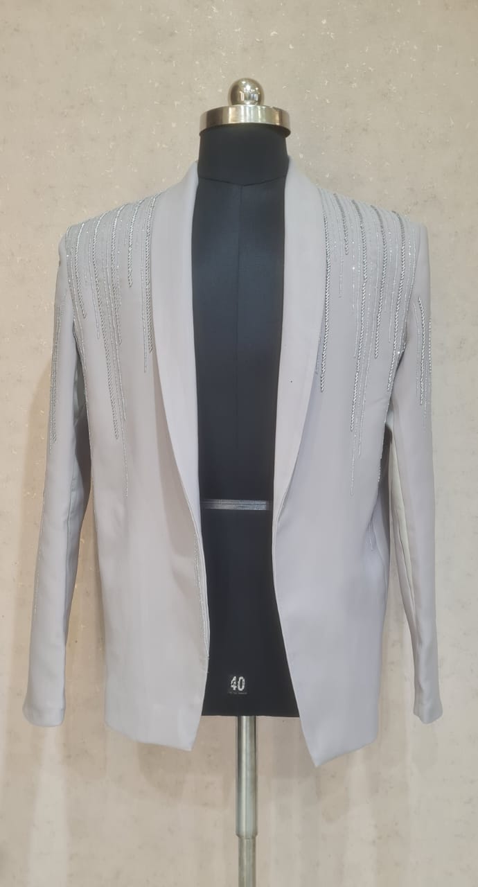 GREY NEW KARDANA JACKET SET